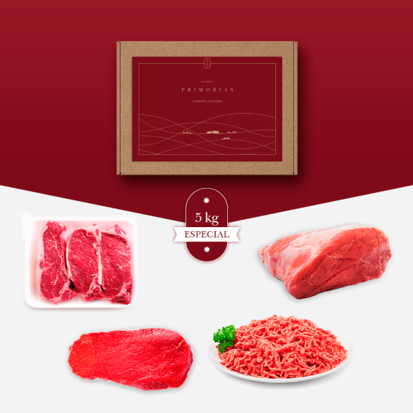 Filete Anojo Filetes de añojo extra (500 gr) - Finca Primorías